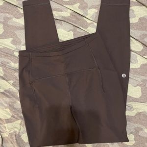Lululemon Swift Speed HR Brushed Tight 28" Sz 6